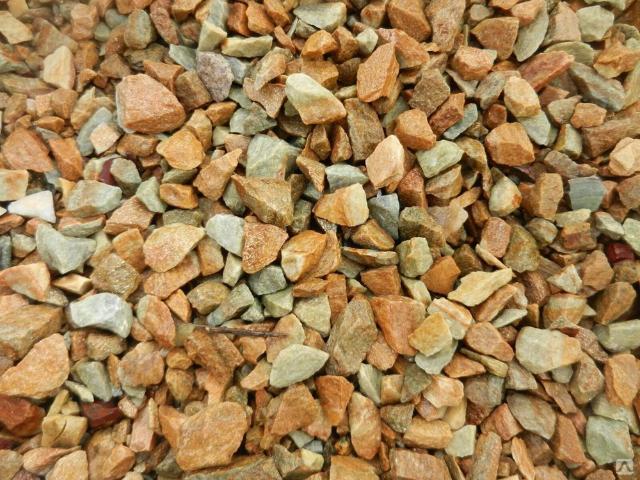 Каменная крошка златолит (20-40 мм.)  купить в Химках от производителя, без посредников